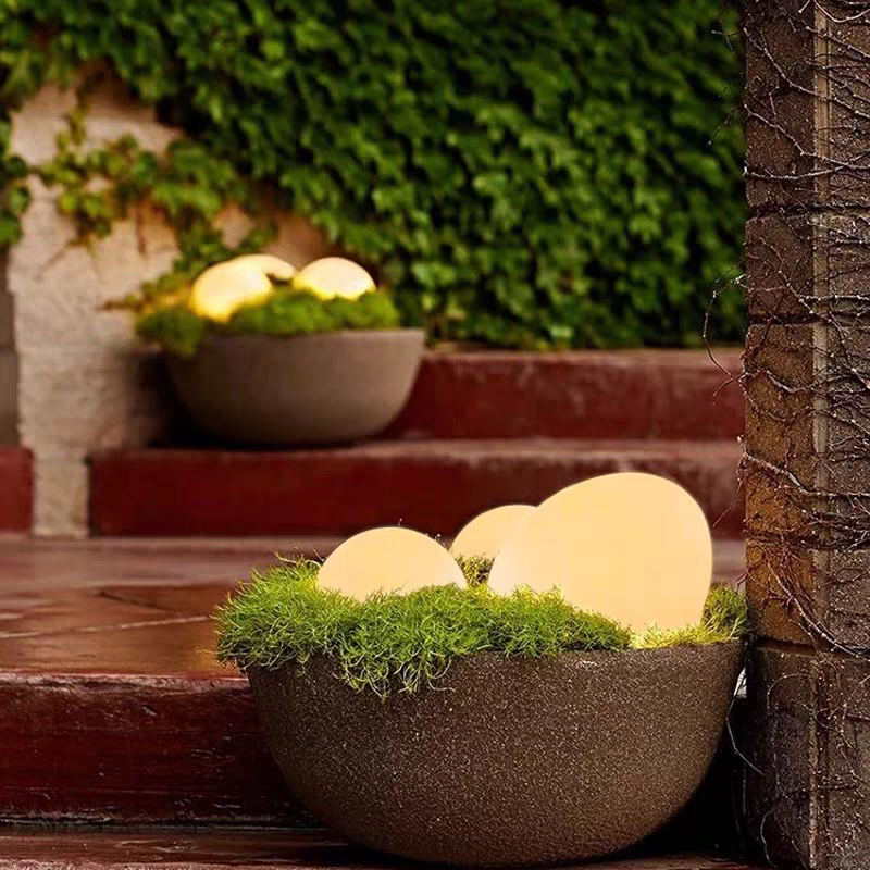 LED outdoor pillar lights for fence and garden entrance