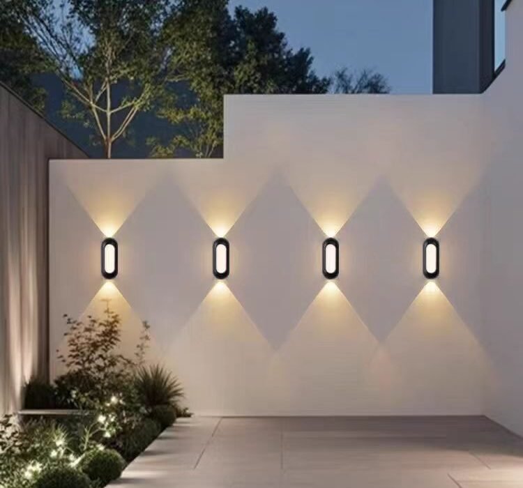 outdoor lighting solutions for commercial projects building facade