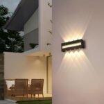 modern outdoor wall lights facade lighting