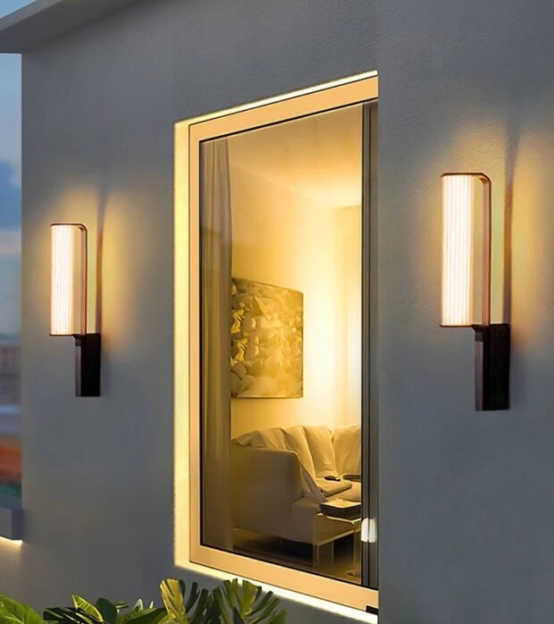 outdoor wall light IP65 modern facade lighting