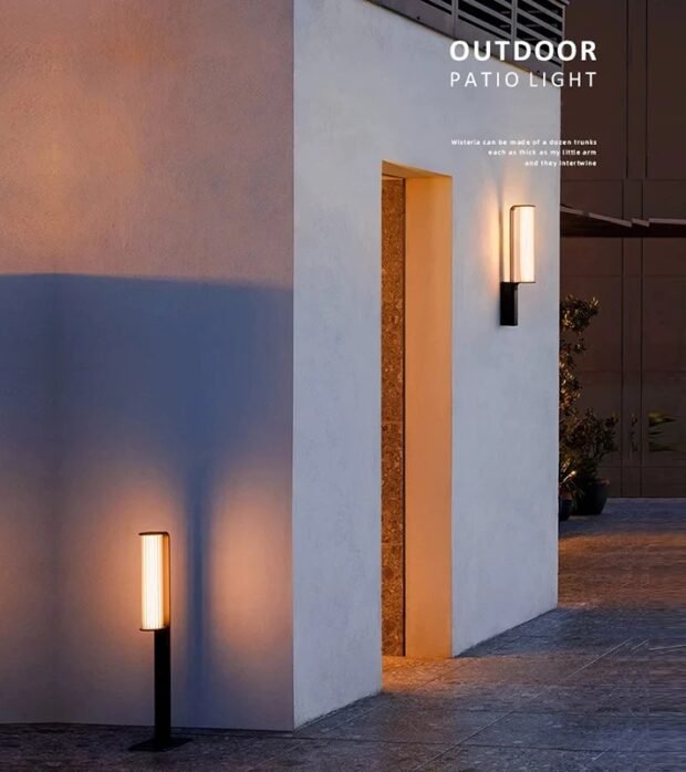 outdoor wall light IP65 modern facade lighting