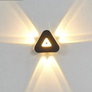 unique outdoor wall light design for villa exterior