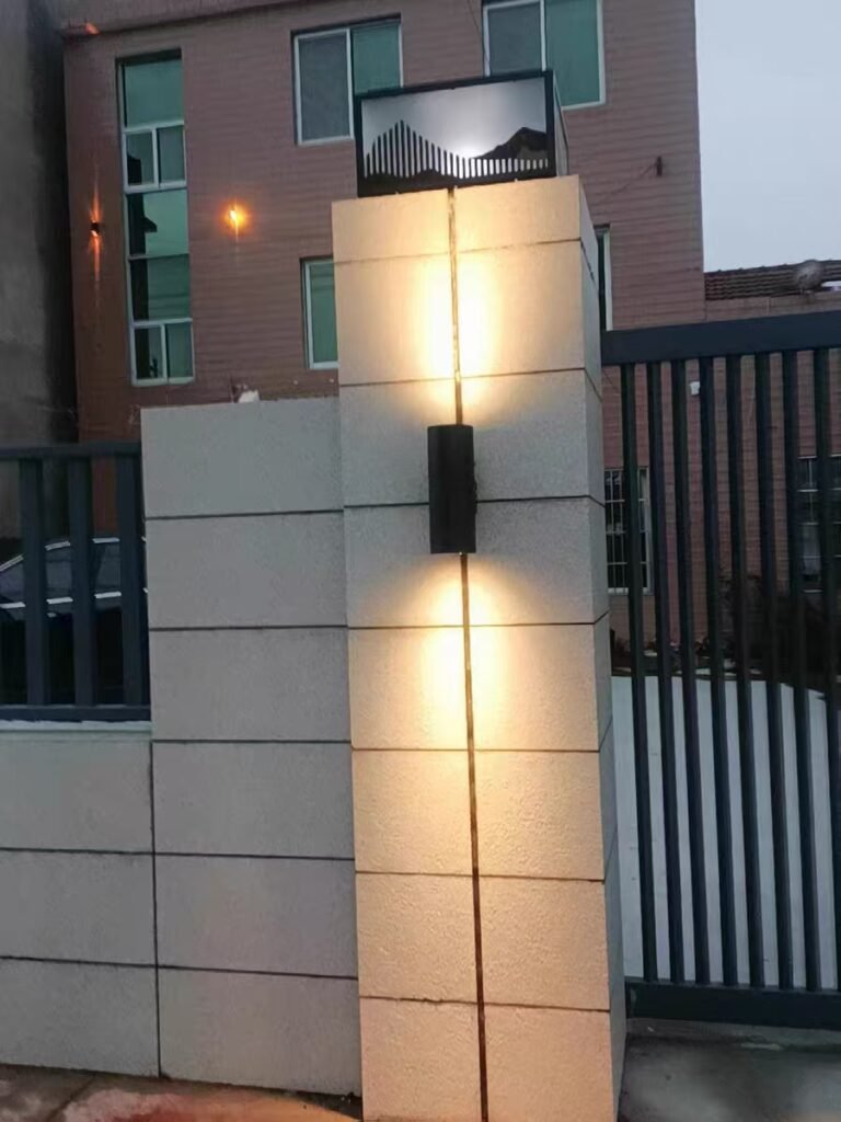 LED outdoor wall lights facade