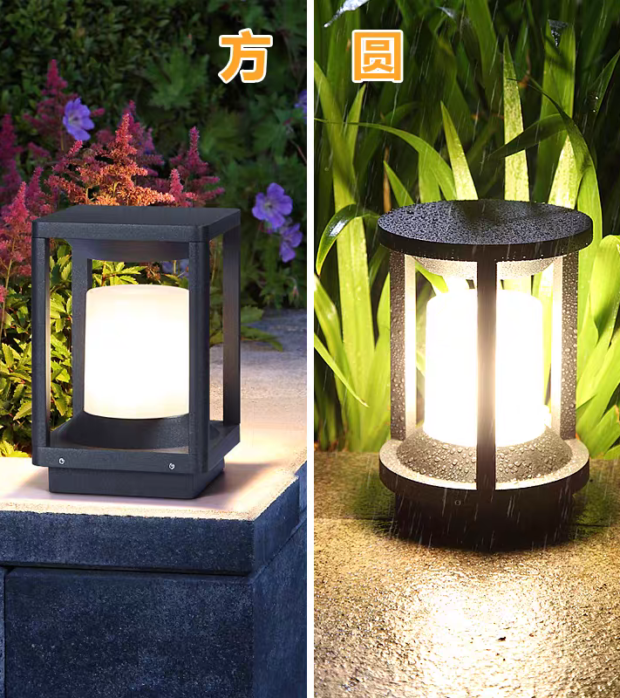 Pillar lights for gates, villas and outdoor entrances