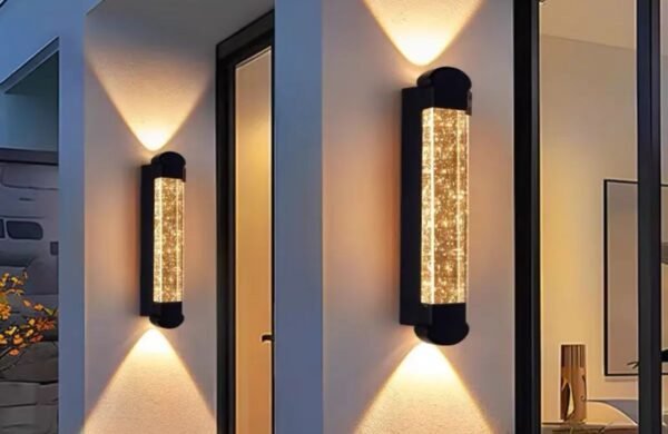 Crystal Outdoor Wall Lights