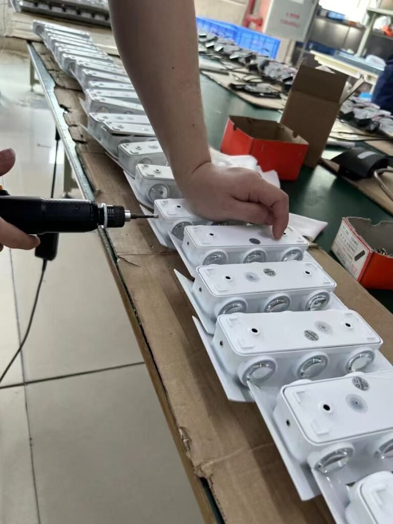 outdoor lighting wiring installation