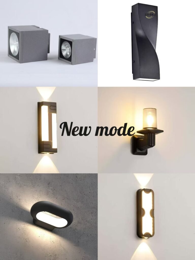outdoor wall lights and bollard lights design