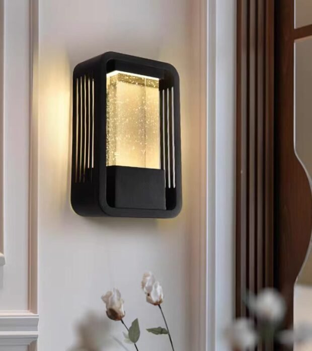 Crystal Outdoor Wall Lights for Villas & Hotels