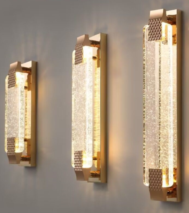 Crystal Outdoor Wall Lights for Villas & Hotels
