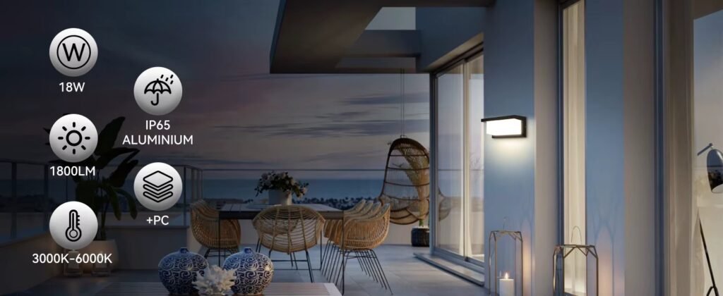 Modern LED Outdoor Wall Light DF-215