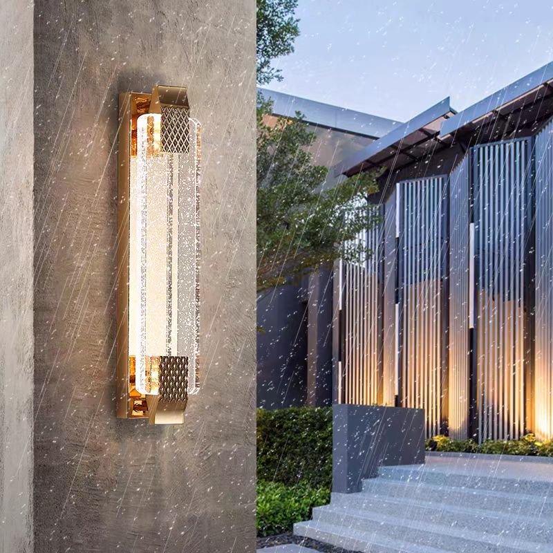 outdoor lighting for modern villa