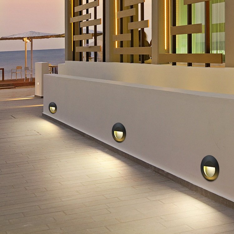 Round Recessed Step Light DF8085