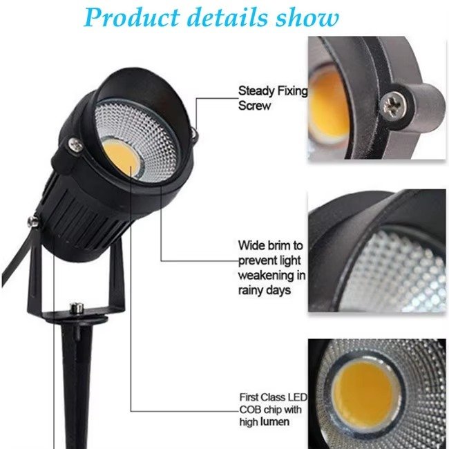 DF1512 Inground & Spike Garden Light