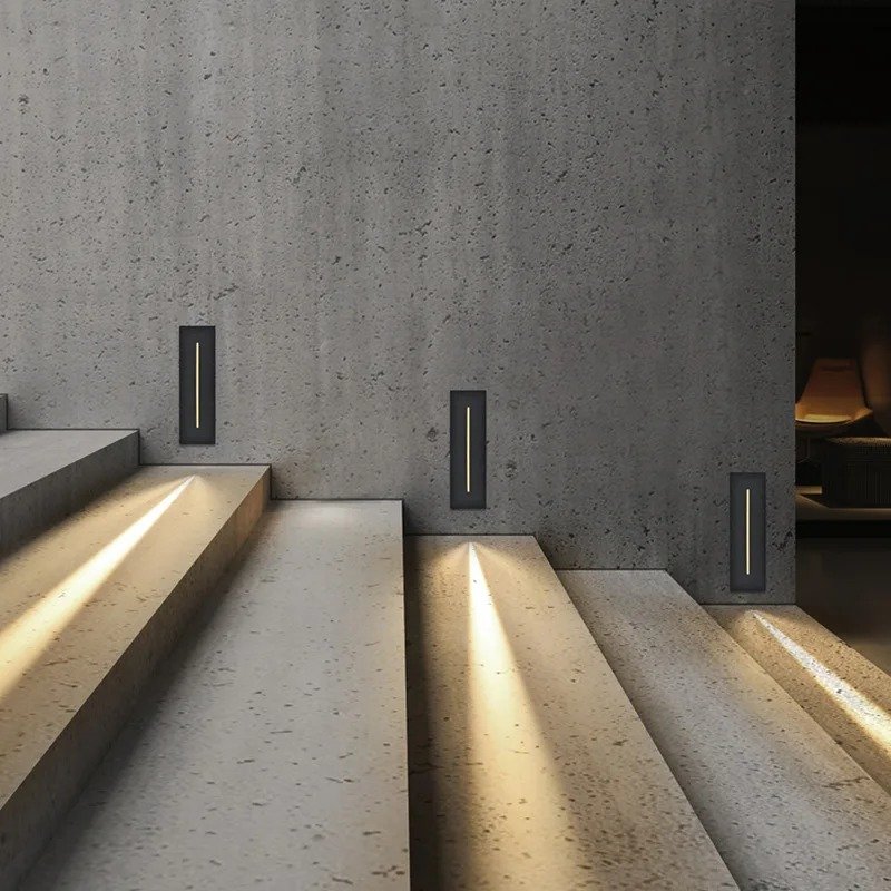 DF8123 Recessed LED Step Light Aluminum Waterproof IP65