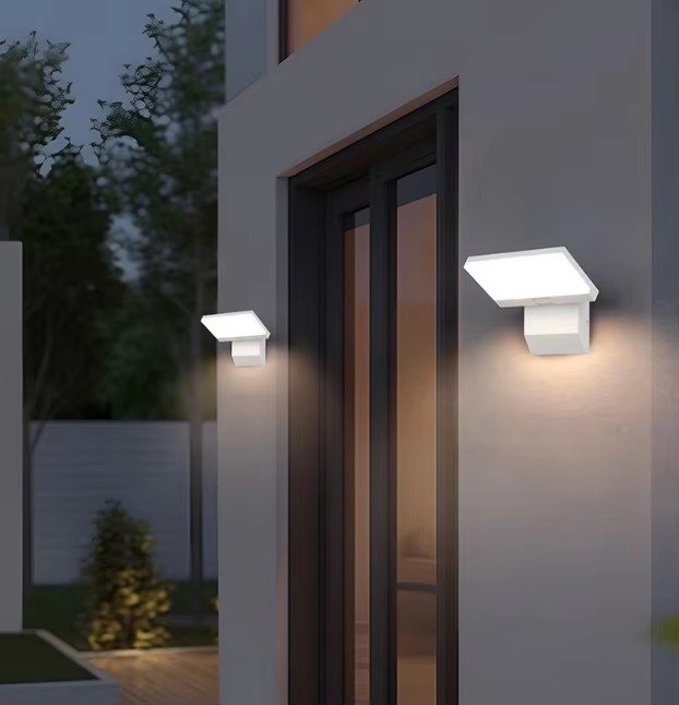 Foldable LED Outdoor Wall Light DF8951 with motion sensor