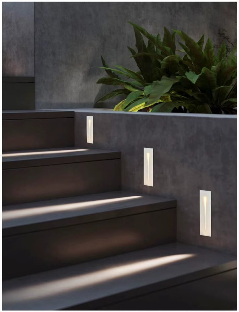 DF8123 Recessed LED Step Light Aluminum Waterproof IP65