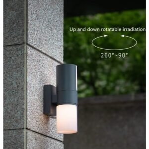 Rotatable Up and Down Outdoor Wall Light DF8882