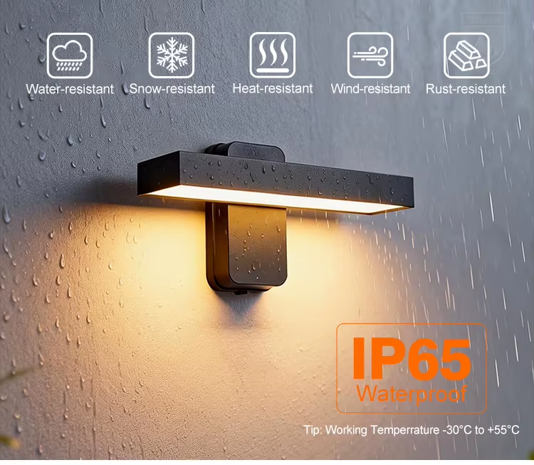 Adjustable LED Outdoor Wall Light DF8670 Die-cast Aluminum