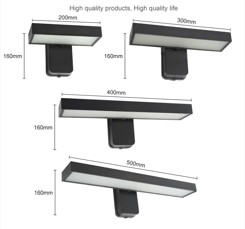 Adjustable LED Outdoor Wall Light DF8670 Die-cast Aluminum