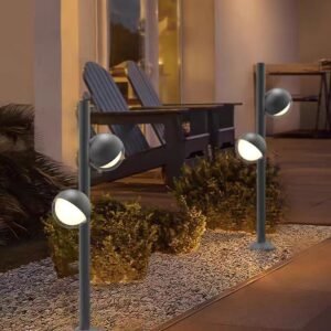 24W LED Dual-Head Bollard Light DF2816