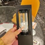 Modern LED Outdoor Wall Light DF6001 with bubble crystal glass