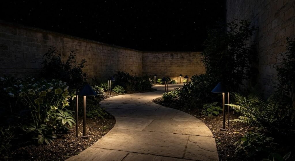 how to reduce glare in outdoor lighting
