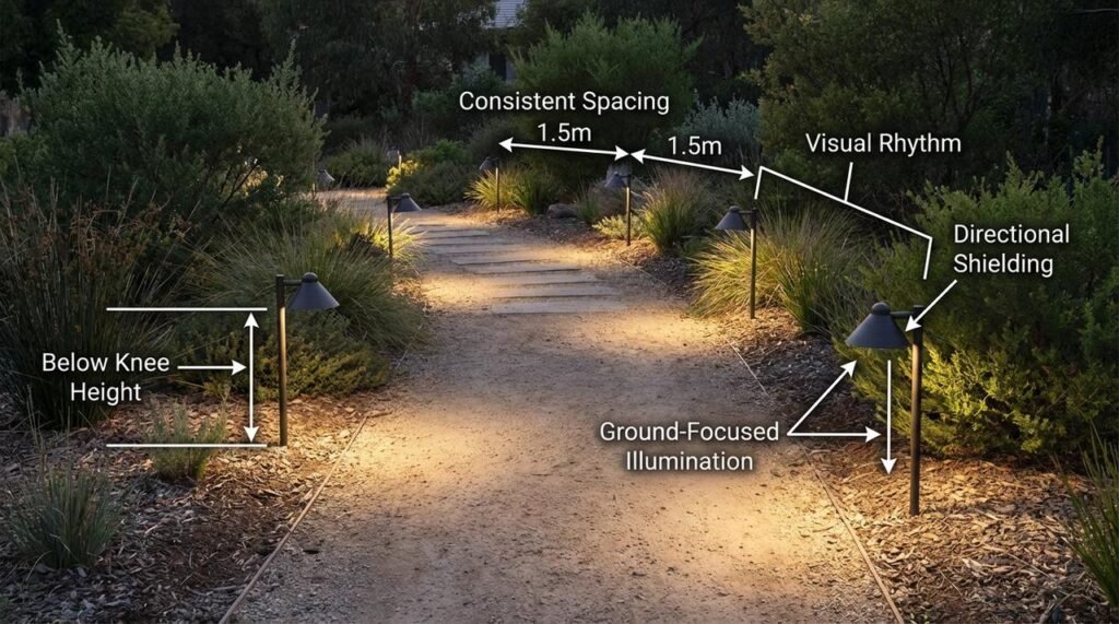 how to reduce glare in outdoor lighting