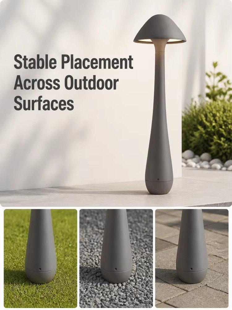 IP65 LED Mushroom Bollard Light DF2825 for municipal pathways