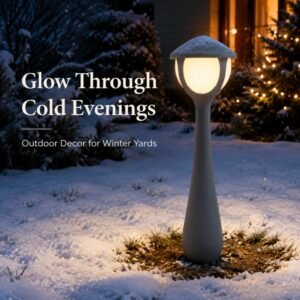 IP66 Modern LED Lantern Bollard Light DF2827 for cafe outdoor area