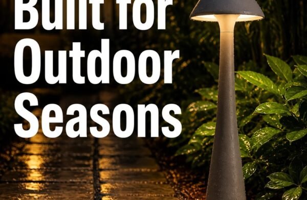 IP65 LED Mushroom Bollard Light DF2825 for municipal pathways