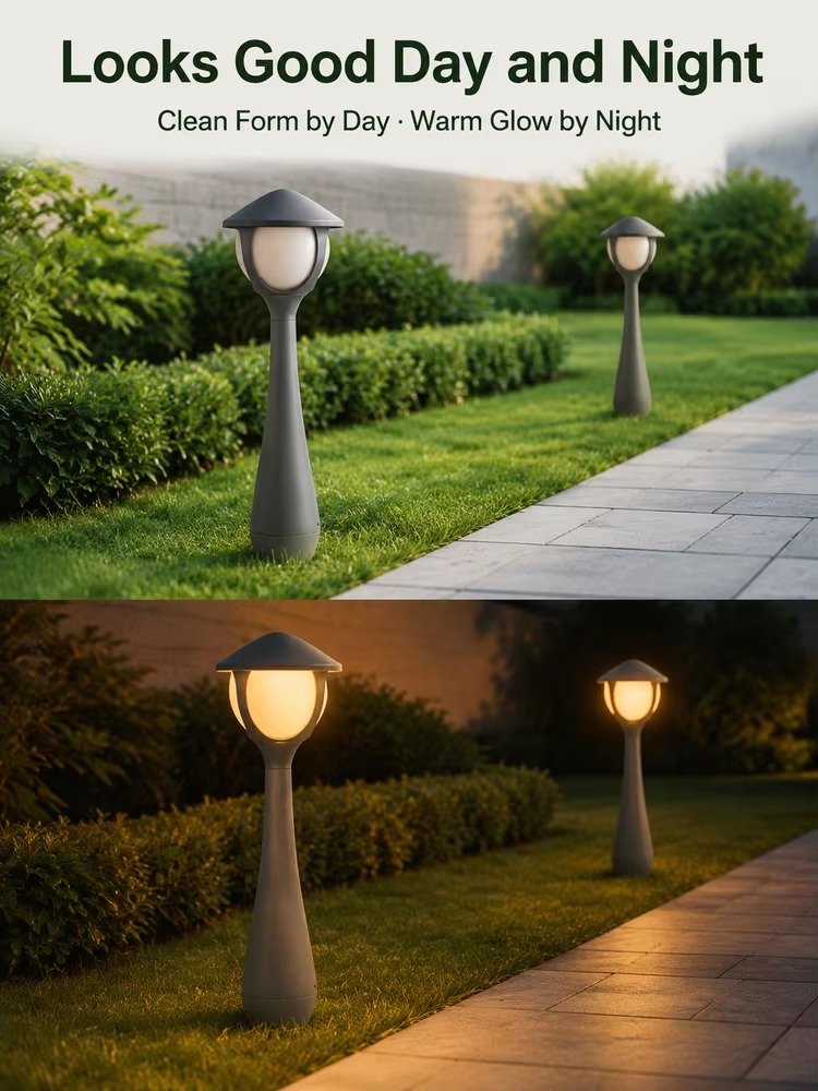 IP66 Modern LED Lantern Bollard Light DF2827 for cafe outdoor area