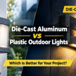 die cast aluminum vs plastic outdoor lights comparison
