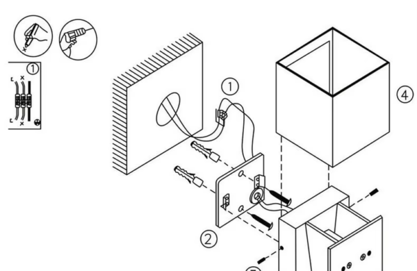LED driver replacement in an outdoor light