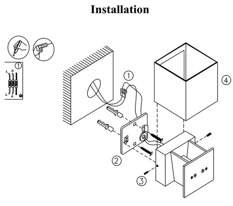 LED driver replacement in an outdoor light