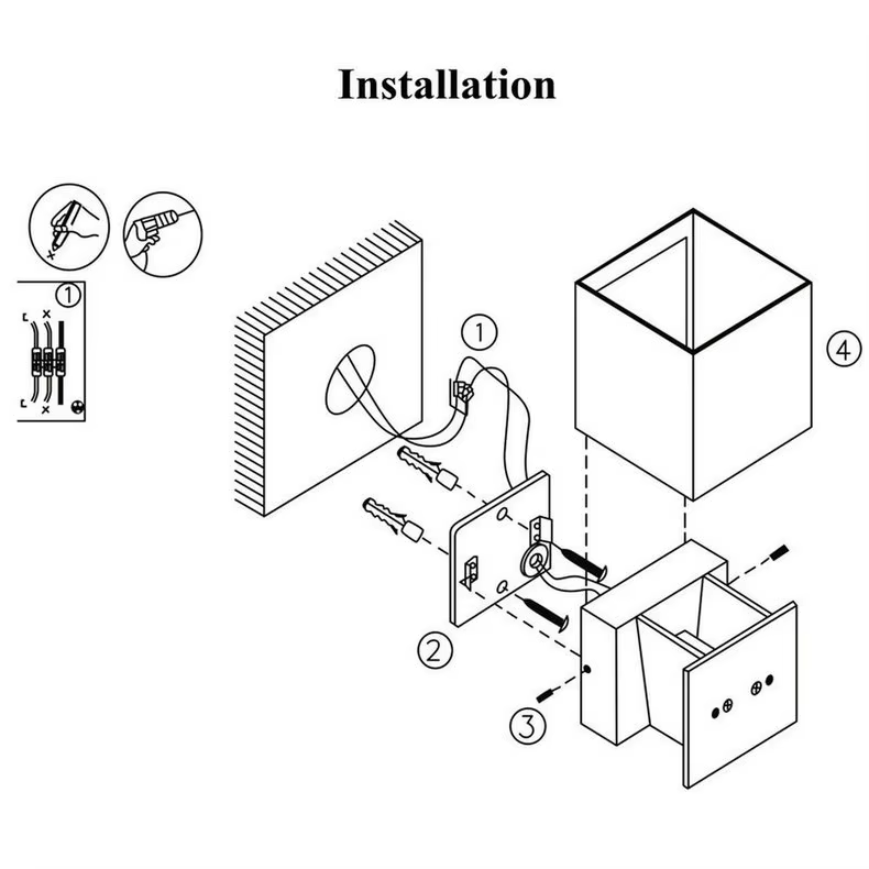 LED driver replacement in an outdoor light